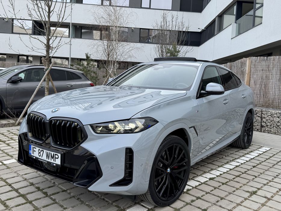 BMW X6 3.0X-Drive  16.000KM IconicGlow SkyLounge Scaune M-Competition