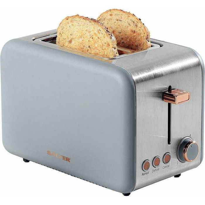 Salter EK2652GRG Тостер за 2 филийки