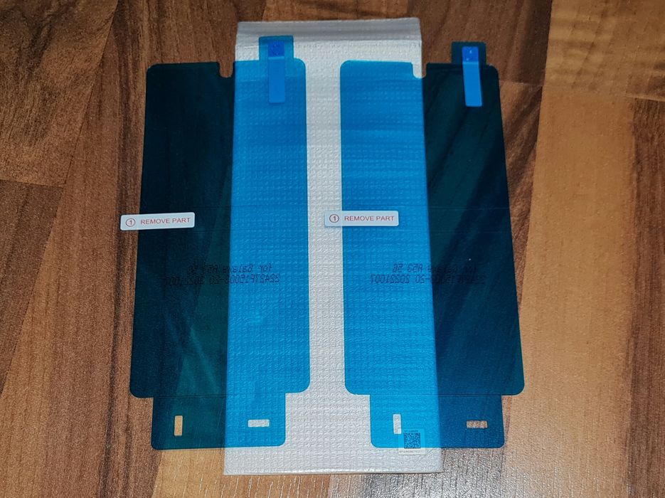 Folie silicon full cover originala Samsung Galaxy A53 5G A536 2 bucati