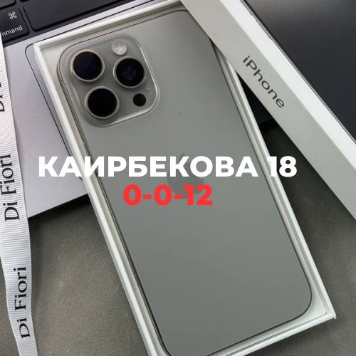 iPhone 16 Pro Max (256gb) E-sim | Каирбекова 18