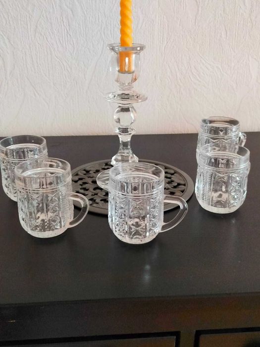 Кружки хрустальные СССР