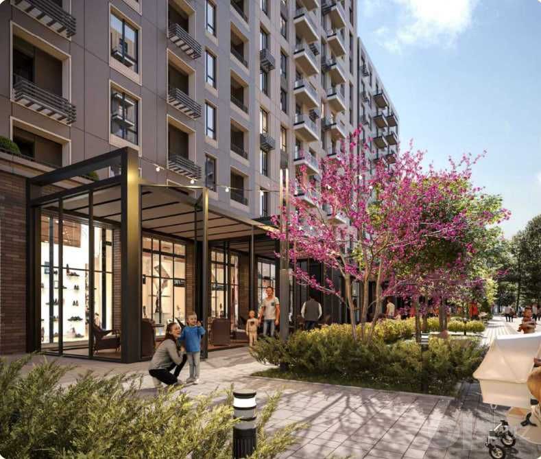 БИЗНЕС-КЛАСС MEROS от NRG 1 комнатная 43,05 М² ВХОД от 13 373 у.е