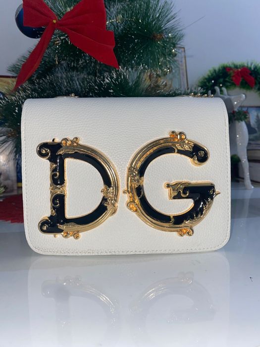 Geanta de umăr alba