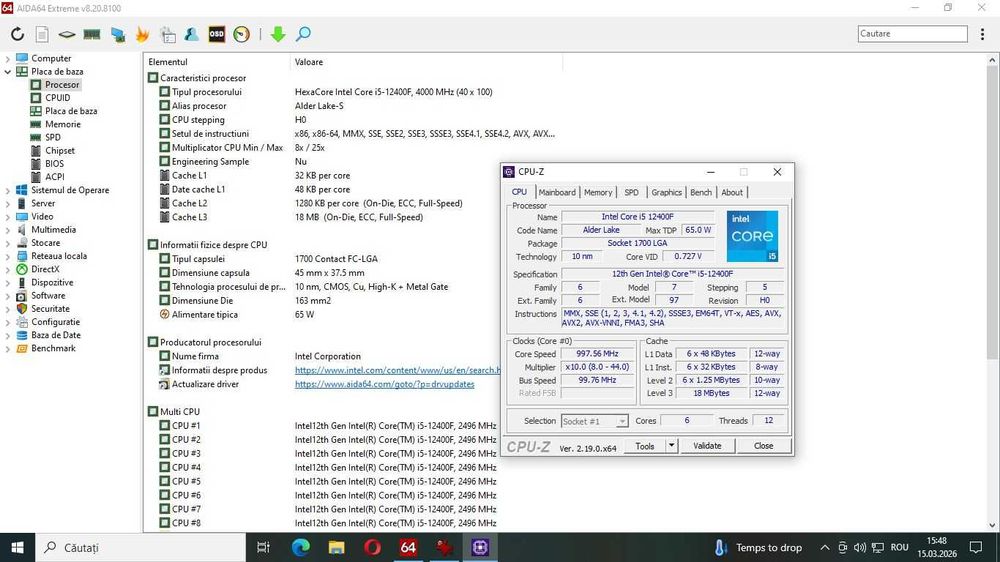 pc gaming I5 12400 RTX 3050 8G SSDM2 16GDDR5 2.5GbLAN RGB 80+gold