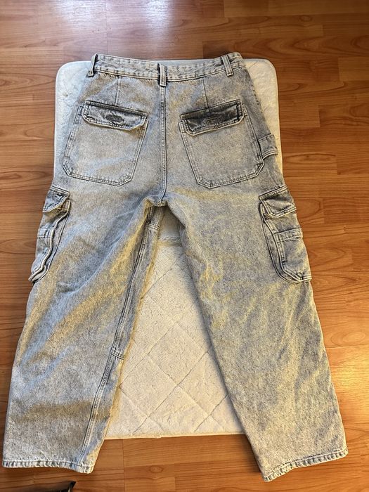 Blugi cargo bershka