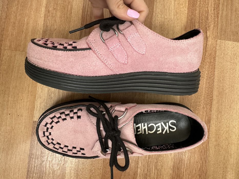 Vand  skechers piele naturala dama