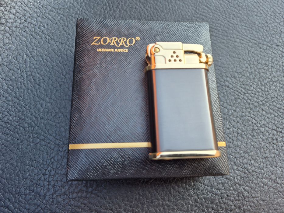 Луксозна бензинова запалка ZORRO  в подаръчна кутия,Z602