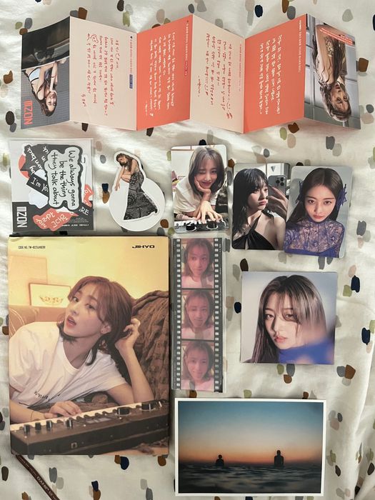 Kpop албуми Itzy, Jihyo, Red velvet