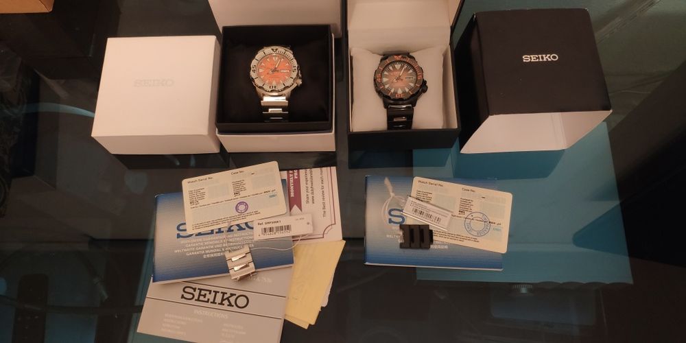 В продаже два легендарных Seiko Monster Gen 2