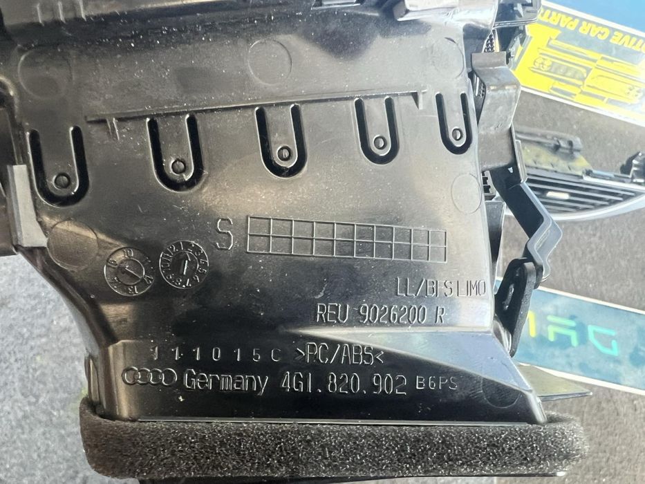 Духалки за парно жалузи въздуховоди Audi A6 C7 4g Ауди А6 2012+