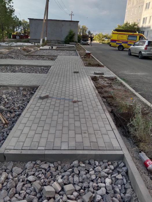 Укладка Брусчатки