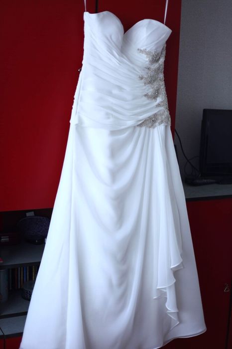 Булчинска рокля след химическо