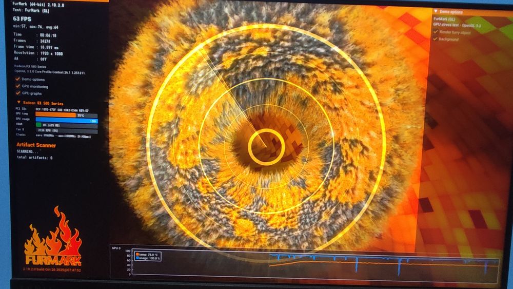 Placă Video Radeon RX 580 8GB Sapphire Nitro