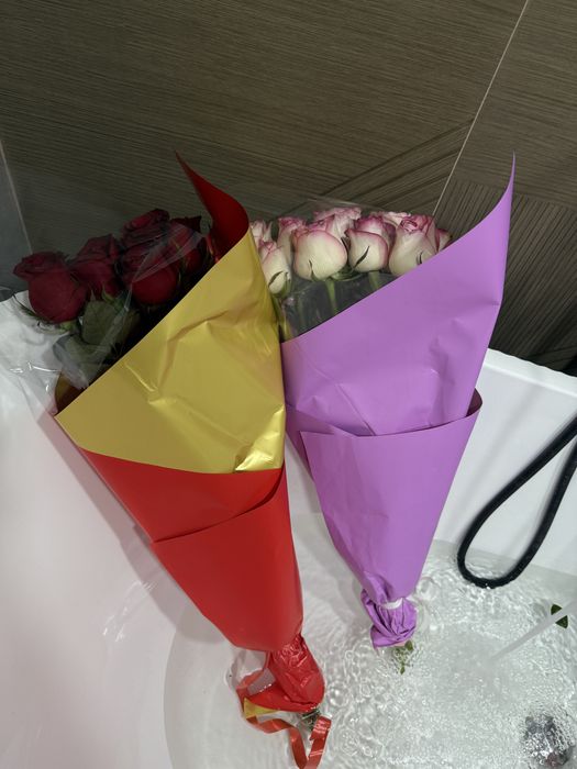 Букет, роза 11шт за 4000тг