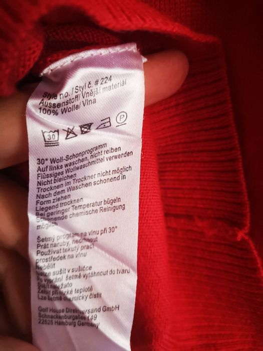 Bluză lână subțire și moale, 38