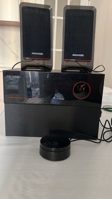 Компьютерные колонки Microlab M-200 черный