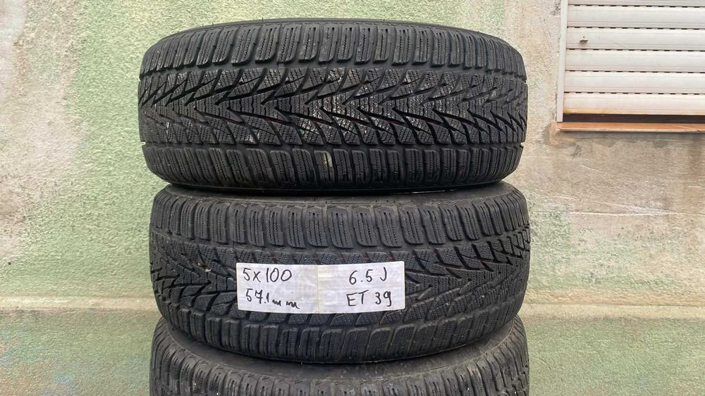 jante vw golf 4 bora skoda audi seat 5x100 IARNA 205 55 16 DOT 2023-24