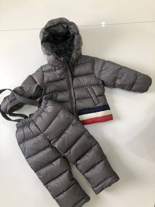 Комбинезон Moncler оригинал, пух, 18-24 мес