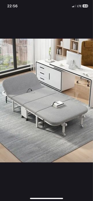 Портативная Складная кровать с железной