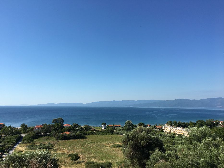 Място за каравана с уникална гледка към морето в Гърция
