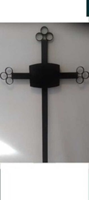 Cruce Metal Fier pentru Mormânt TRANSPORT GRATUIT