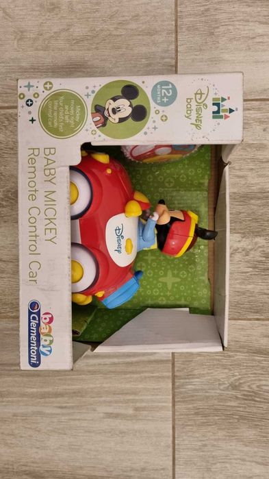 CLEMENTONI - Masinuta cu telecomanda Mickey Mouse