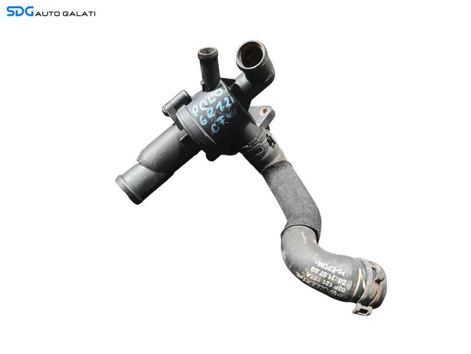 Corp Carcasa Termostat Skoda Fabia 2 1.2 TDI 2007 - 2014 Cod 03P121111D 03P121157A [N2609]
