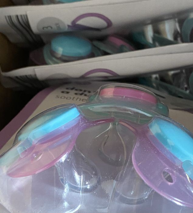 Set 72 suzete, biberon din Silicon, ortodontica, multicolor