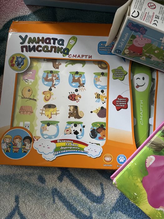 Лот игри за деца/ умна писалка/ дъска/ пъзел/ книжка
