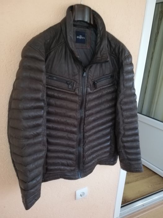 Geaca piele bărbati Engbers xl