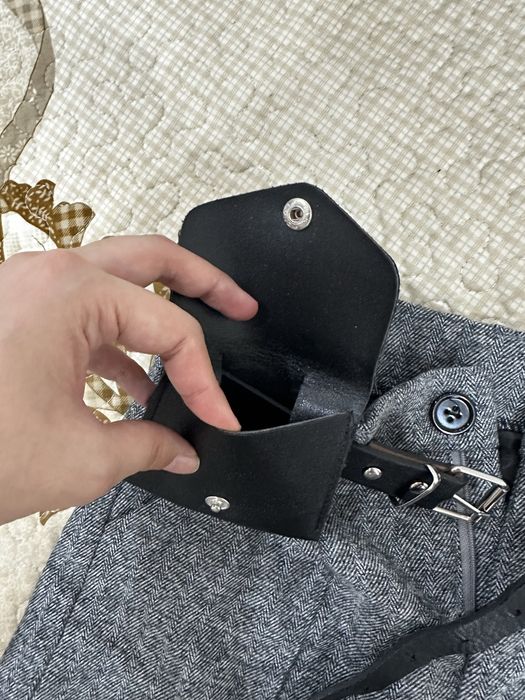 Шорты с кошельком ремнем