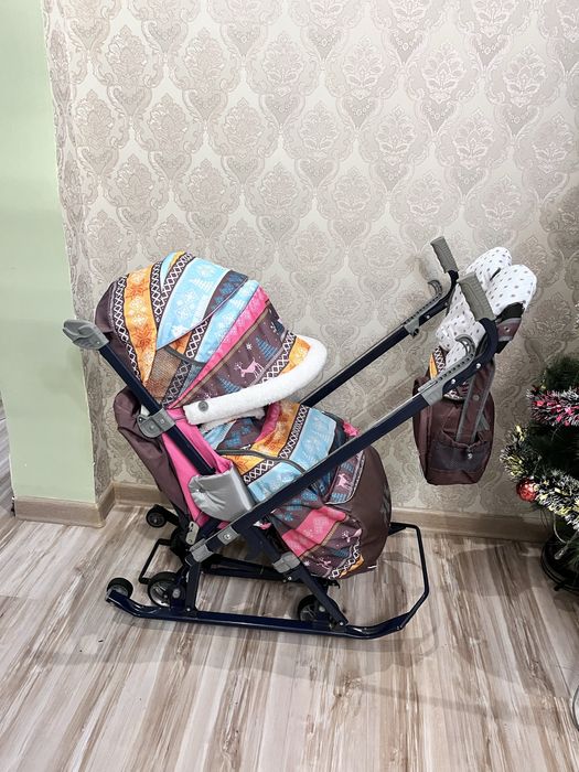 Санки коляска Nika