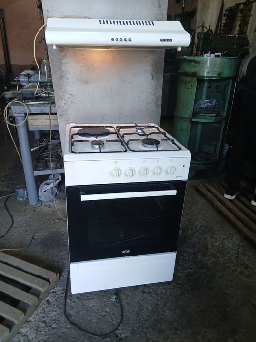 Газовая плита с электро точкой