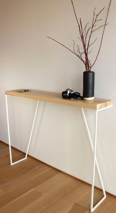 Рафтове Помощни маси антре коридор масивно дърво