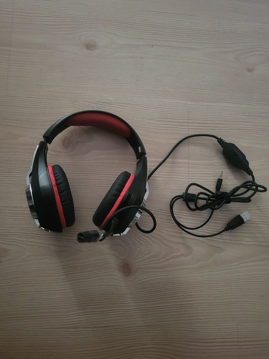 Căști Gaming Tatybo XW1 – PC / PS4 / PS5 – Negre & Roșii