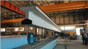 Железобетонные балки, Мостовых балок