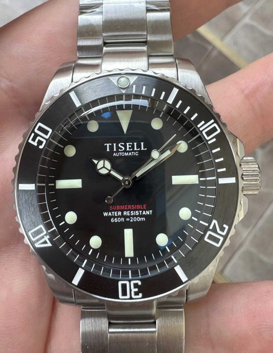 Tisell Marine Diver 16610 Made in Coreea Automatic Japonez 28800 BPH Citizen Miyota Premium 9015