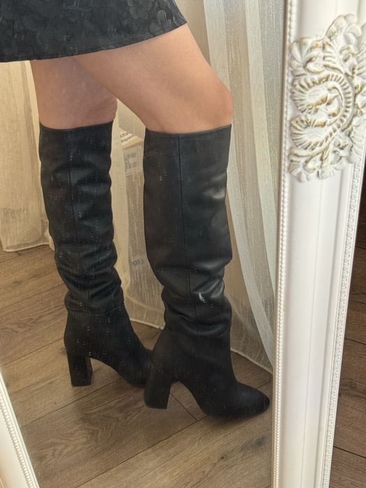 Черни Ботуши Zara