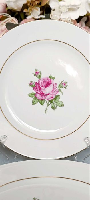 Десертные тарелки Kahla Германия Роза