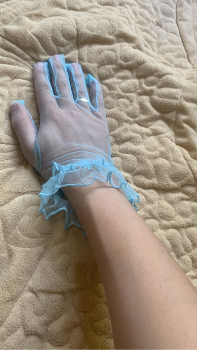 Перчатки капрон разные