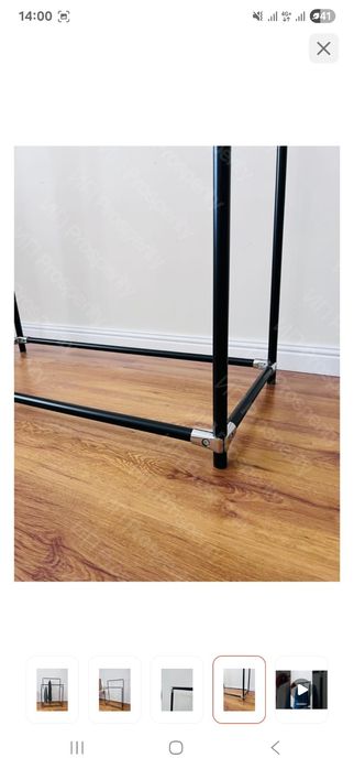 Двухъярусная напольная вешалка