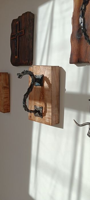 Хлопка за входна врата от ковано желязо