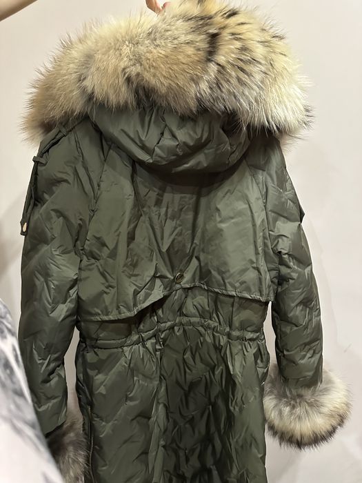 Ново! дълга От естествен косъм размер М, S, Парка