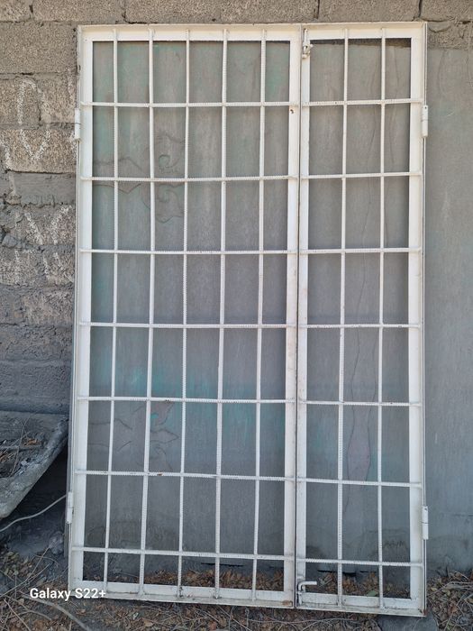 Темір есік, торланған 140 см×230 см