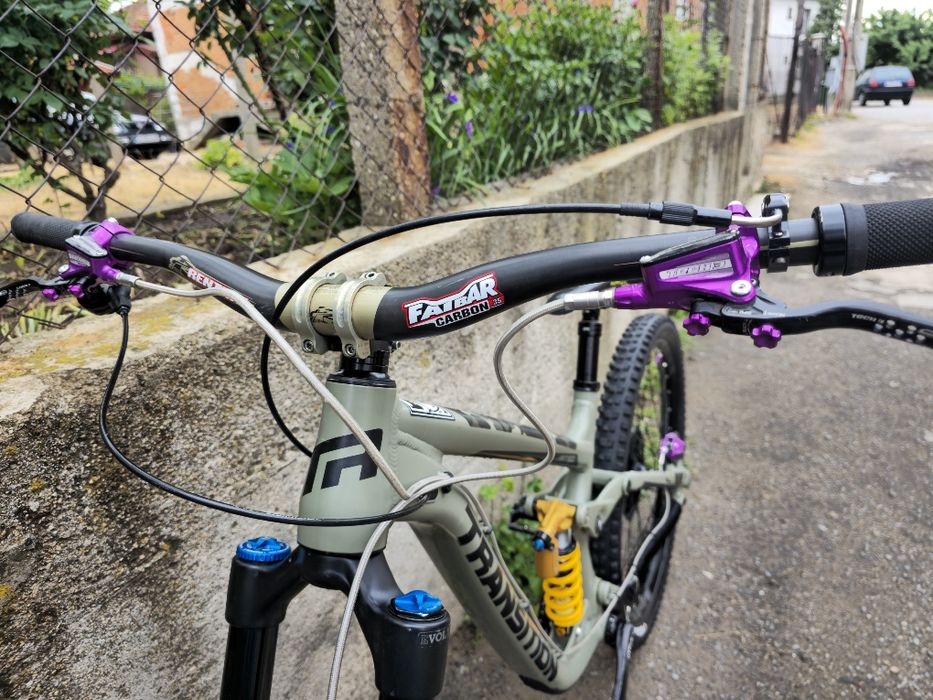 Transition Patrol 27.5 M 1x12 GX Fox 36 , Ohlins Shox, Hope 4 piston Като нов Алуминиев Ендуро велосипед