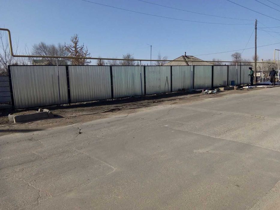 Профессионально заборы из профнастила от 12 000 за кв.м