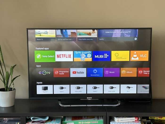 Телевизор Sony Bravia 43" 4K Smart TV KD-43X8309C