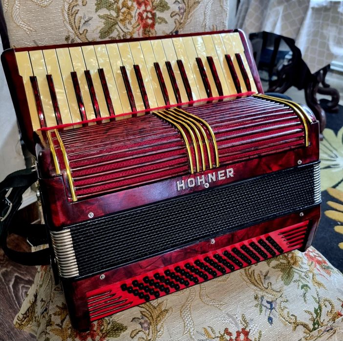 Acordeon Hohner vergea Lunga 80 Basi