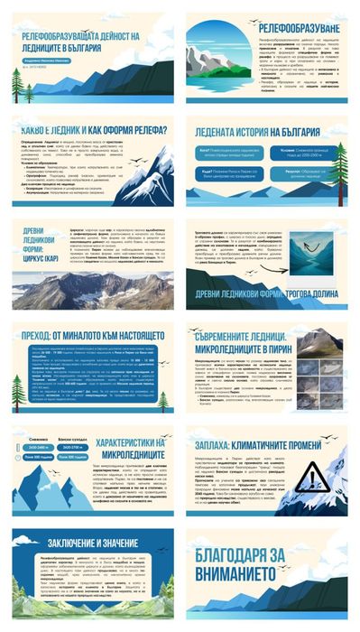 Презентации за училище, университет  във Figma, Canva, PowerPoint