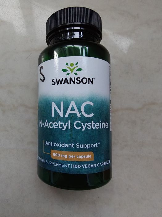 NAC N-Acetyl Cysteine 600mg, NOU, sigilat